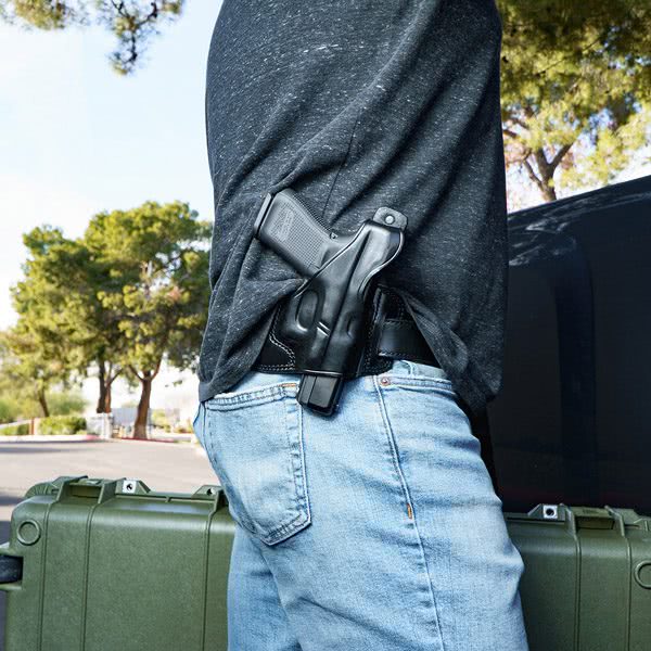 Galco Gunleather Silhouette High Ride Holster - Tactical & Duty Gear